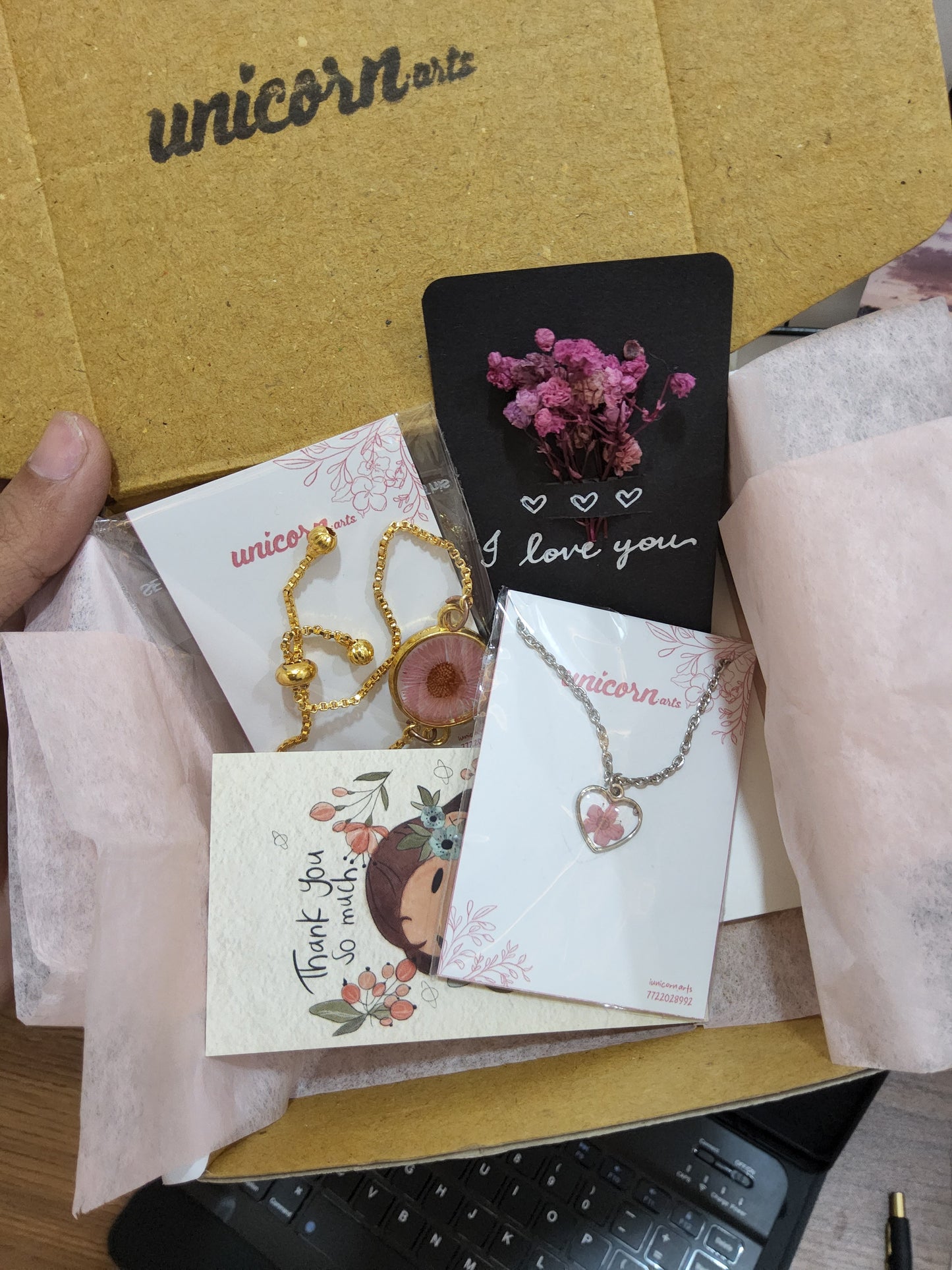 Pink promise set