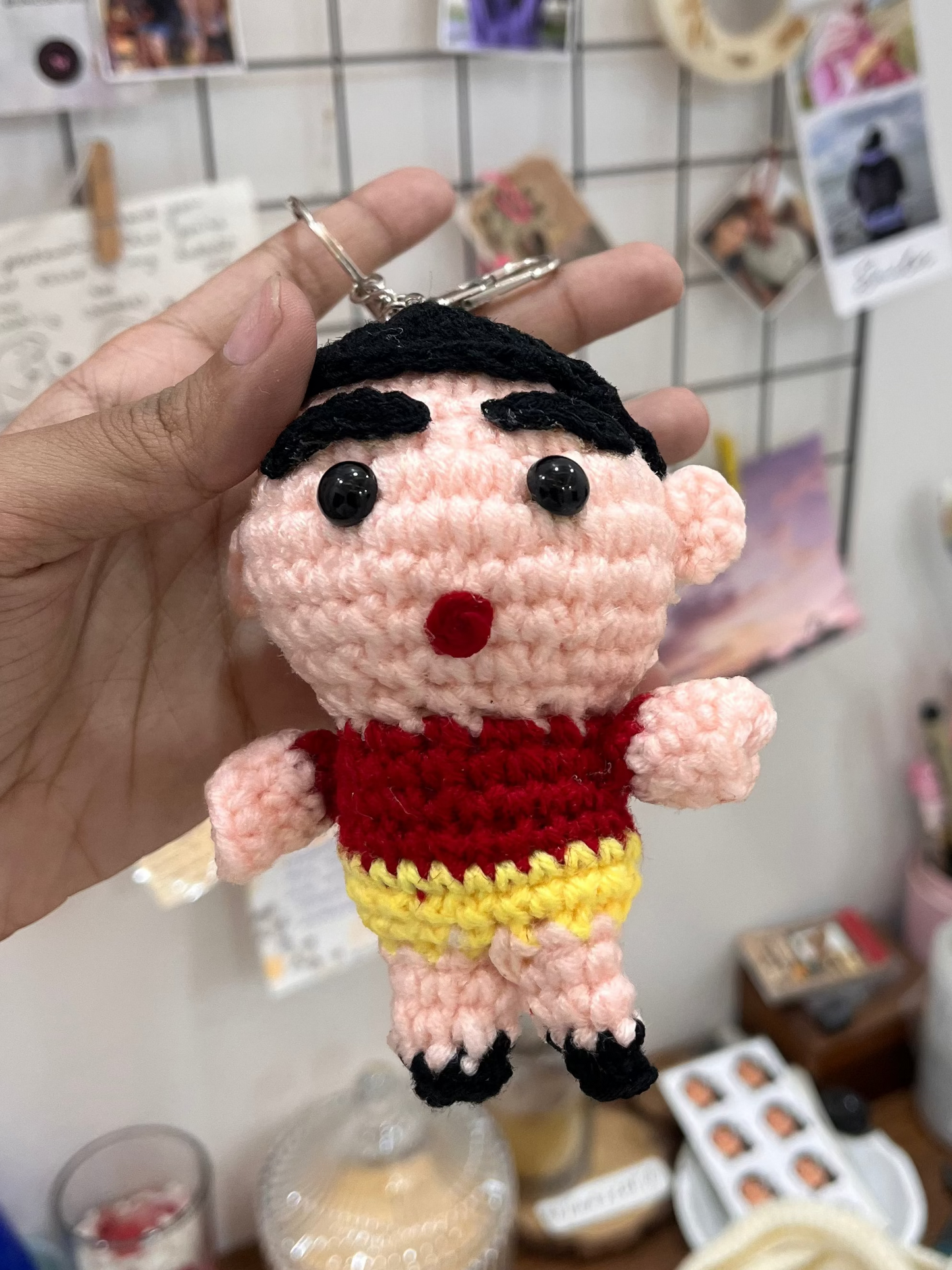 Shinchan mini plushie