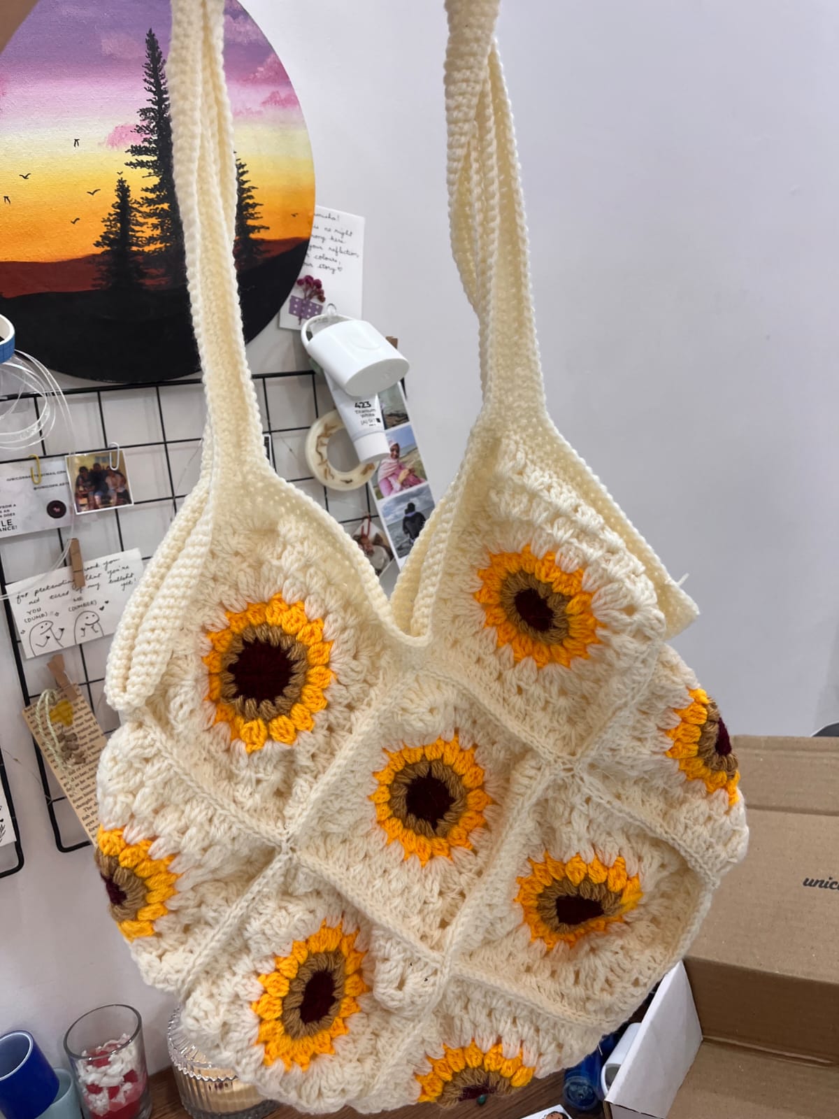 Sunflower totebag